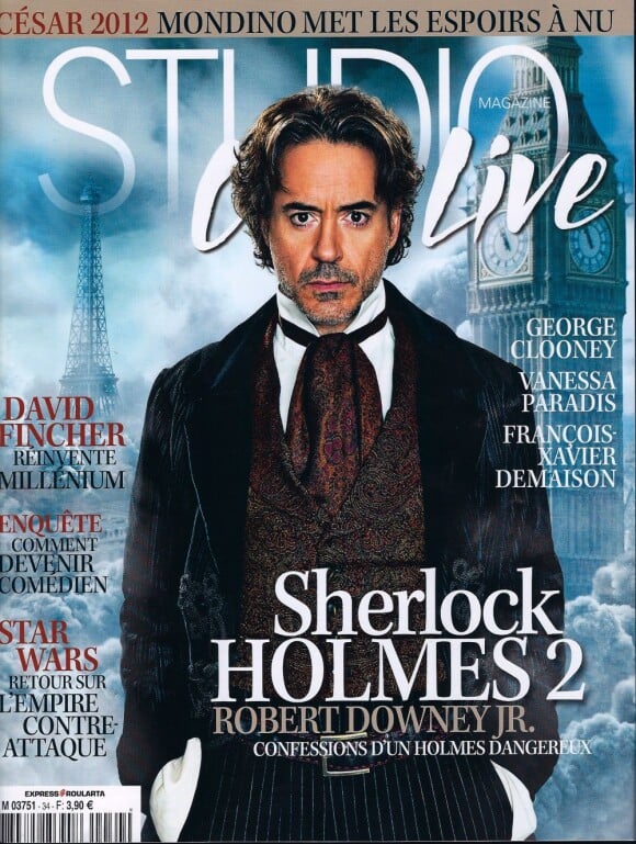 Retrouvez le dossier et les interviews de Sherlock Holmes : Jeu d'ombres dans Studio Ciné Live, février 2012.