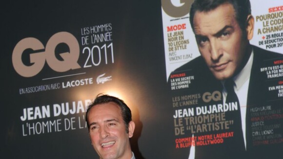 Jean Dujardin : Le séducteur entouré des hommes de l'année 2011