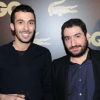 Mustapha El Atrassi et Mouloud Achour lors de la soirée GQ des hommes de l'année 2011 au Ritz à Paris le 18 janvier 2012