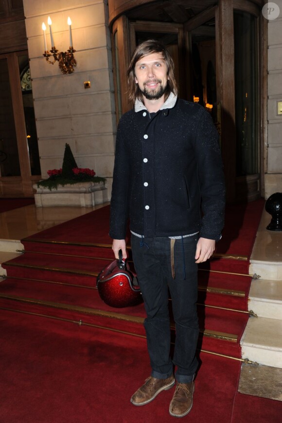 Pedro Winter lors de la soirée GQ des hommes de l'année 2011 au Ritz à Paris le 18 janvier 2012