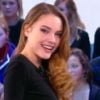La sublime Solweig Rediger-Lizlow dans la météo du Grand Journal de mercredi 18 janvier 2012 sur Canal +