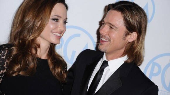 Angelina Jolie et Brad Pitt : Complices et amoureux pour le sacre de The Artist