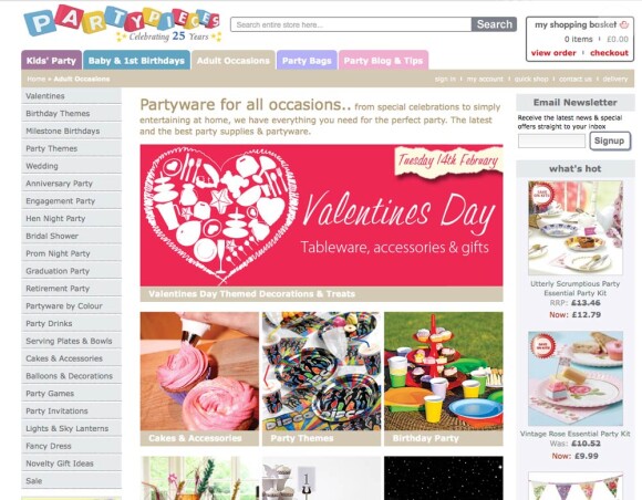 L'entreprise de vente en ligne d'articles de fête de la famille Middleton prépare déjà la Saint-Valentin, en janvier 2012, tandis que Kate, Pippa, James et leurs parents se la coulent douce sur l'île Moustique.