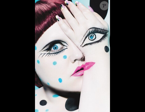 Beth Ditto dans un visuel de la collection MAC Cosmetics