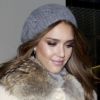 La jolie Jessica Alba le 26 janvier 2012 à New York