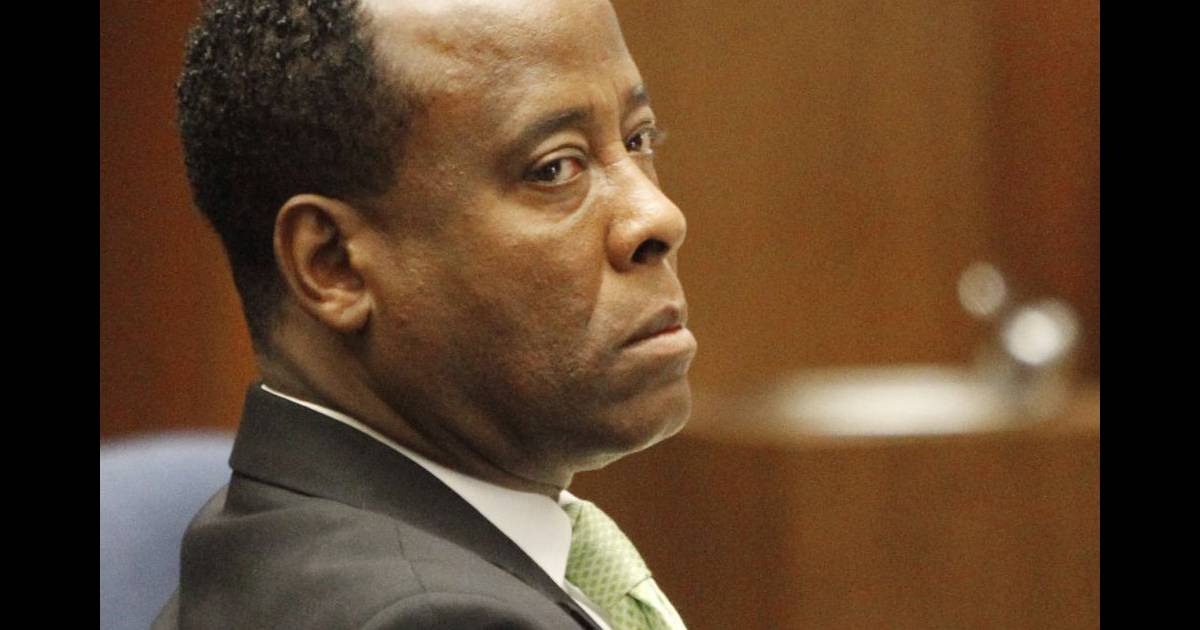 Conrad Murray en septembre 2011 à Los Angeles lors de son procès Purepeople
