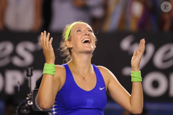 Victoria Azarenka a remporté le 28 janvier 2012 à 22 ans l'Open d'Australie, son premier trophée en Grand Chelem, aux dépens de Maria Sharapova, et est devenue la nouvelle numéro un mondial.