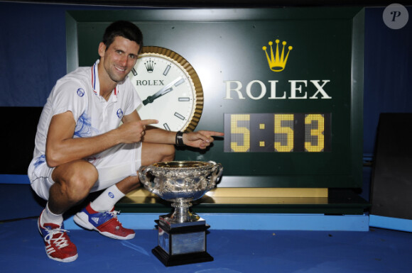 Novak Djokovic et Rafael Nadal sont entrés dans l'histoire lors de l'Open d'Australie le 29 janvier 2012 à Melbourne en disputant la finale la plus longue d'un tournoi du Grand Chelem