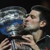 Novak Djokovic a conservé son titre à l'Open d'Australie en s'imposant face à Rafael Nadal le 29 janvier 2012 à Melbourne