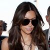 Kim Kardashian à l'aéroport de Los Angeles, le 1er février 2012.