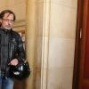 Christophe Alévêque à son arrivée au tribunal correctionnel de Paris le 2 février 2012