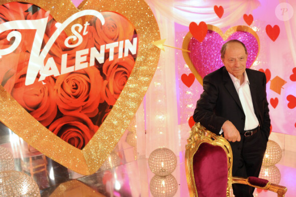 Charles Dumont lors de l'enregistrement de l'émission En attendant la Saint Valentin, diffusée le 13 février 2012 sur France 3
