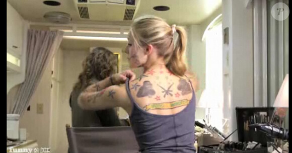 Kristen Bell, les tatouages, cela ne lui fait pas peur !