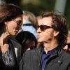 Paul McCartney reçoit son étoile sur le Walk of Fame à Los Angeles, sous le regard de son épouse Nancy Shevell, le 9 février 2012.