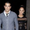 Jesse Metcalfe et sa future femme Cara Santana lors d'une soirée à Los Angeles le 9 février 2012