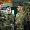 Le prince Harry visitait le 10 février 2012 la base de la RAF de Hunington, dont il est commandant d'honneur, non loin de sa base de Wattisham (Suffolk). Il a notamment partagé son expérience de l'Afghanistan avec ses camarades, à quelques mois de son probable redéploiement.