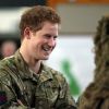 Le prince Harry visitait le 10 février 2012 la base de la RAF de Hunington, dont il est commandant d'honneur, non loin de sa base de Wattisham (Suffolk). Il a notamment partagé son expérience de l'Afghanistan avec ses camarades, à quelques mois de son probable redéploiement.