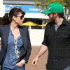 Premières photos de Justin Timberlake et Jessica Biel depuis leurs fiançailles. Ici à la sortie d'un cabinet médical de Los Angeles, le 10 février 2012.