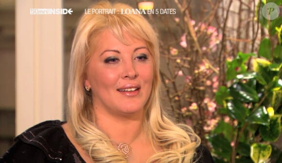 Loana se confie à Sandrine Quétier, pour l'émission 50 Minutes Inside, diffusée  le 11 février 2012.