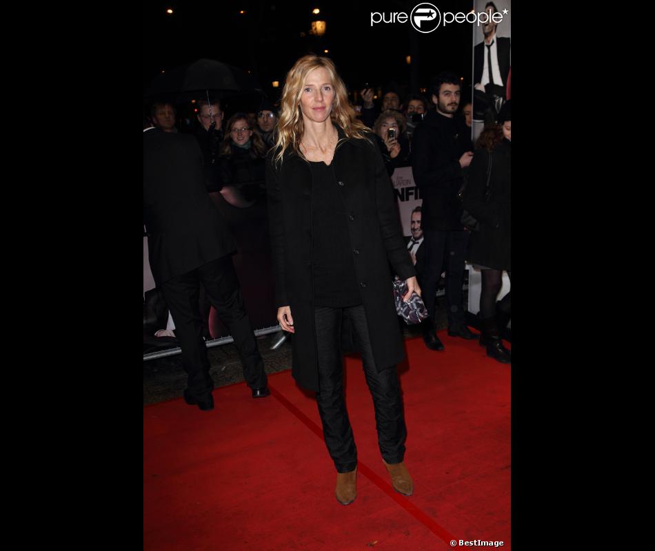 Sandrine Kiberlain le 14 février 2012 lors de l'avant ...