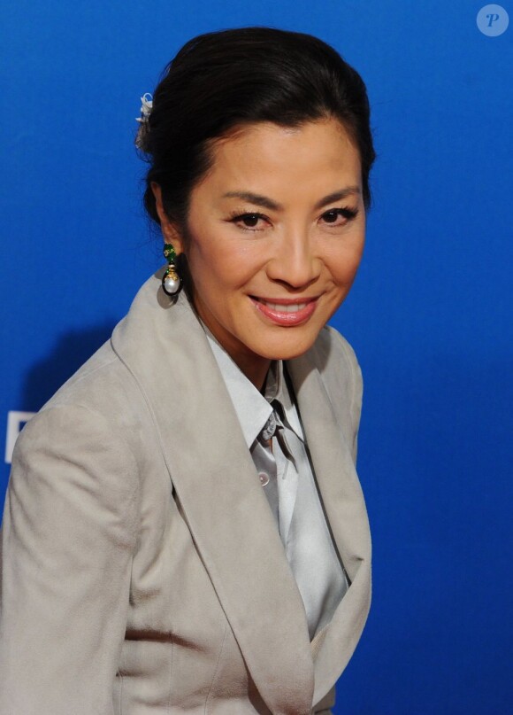 Michelle Yeoh à Berlin pour assister à l'événement de charité Cinema for Peace. Le 13 janvier 2012.
