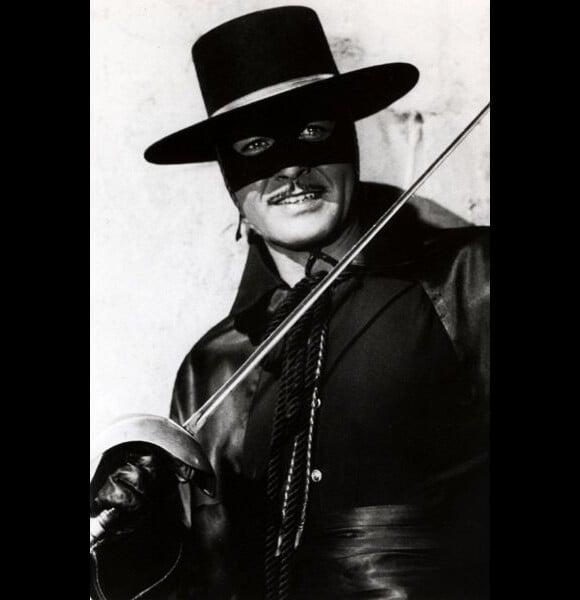 Guy Williams en Zorro pour la série de Disney