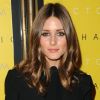La blogueuse mode de l'année Olivia Palermo était présente lors du lancement de la nouvelle collection Victoria Beckham chez Harvey Nichols. Londres, le 17 février 2012.