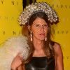 Anna Dello Russo lors du lancement de la nouvelle collection Victoria by Victoria Beckham chez Harvey Nichols à Londres. Le 17 février 2012.