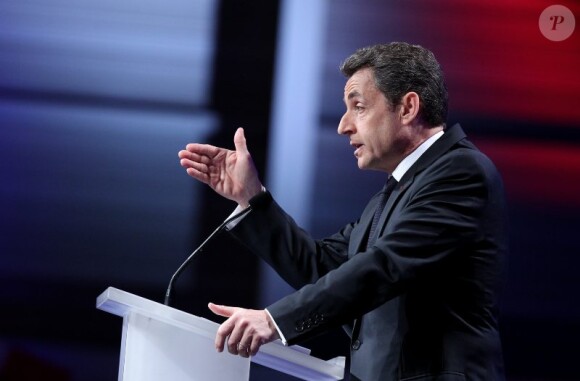 Nicolas Sarkozy en février 2012 à Marseille