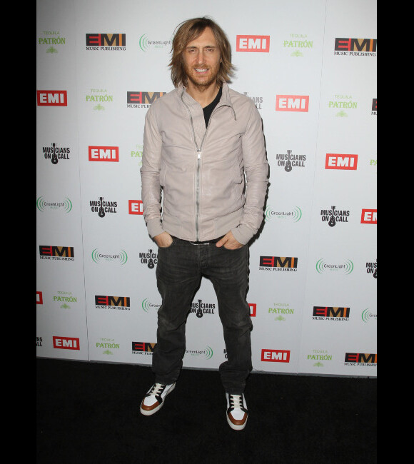 David Guetta à Hollywood, en février 2012.