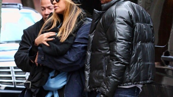 Beyoncé et Jay-Z : Première sortie en public de leur bébé, Blue Ivy Carter
