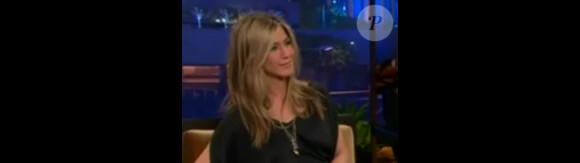 Jennifer Aniston sur le plateau du Tonight Show de Jay Leno, le vendredi 24 février 2012.