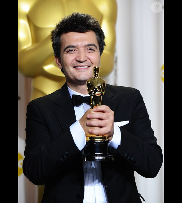 Thomas Langmann, Oscar du meilleur film pour The Artist, le 26 février 2012.
