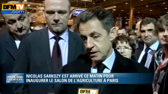 Nicolas Sarkozy : Opération de charme au monde rural
