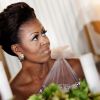 Michelle Obama au dîner des gouverneurs à la Maison Blanche, Washington, le 26 février 2012.
