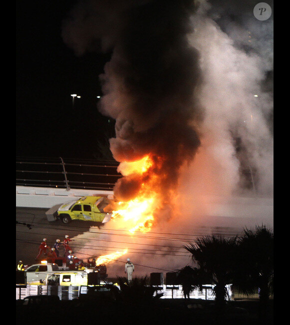 Juan Pablo Montoya a été victime d'un terrible accident de Nascar le 27 février 2012 à Daytona. Plus de peur que de mal.
