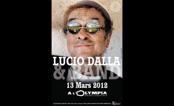 Lucio Dalla devait se produire à l'Olympia de Paris, le 13 mars 2012.