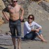Jennifer Lopez et son boyfriend Casper Smart, à Malibu, le 5 février 2012.