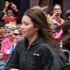 Égérie Revlon et très sportive, Jessica Biel participe à la course organisée par la marque de cosmétiques, à New York le 30 avril 2011.