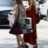 Jessica Simpson fait quelques courses avec une amie à Los Angeles, le samedi 25 février 2012.