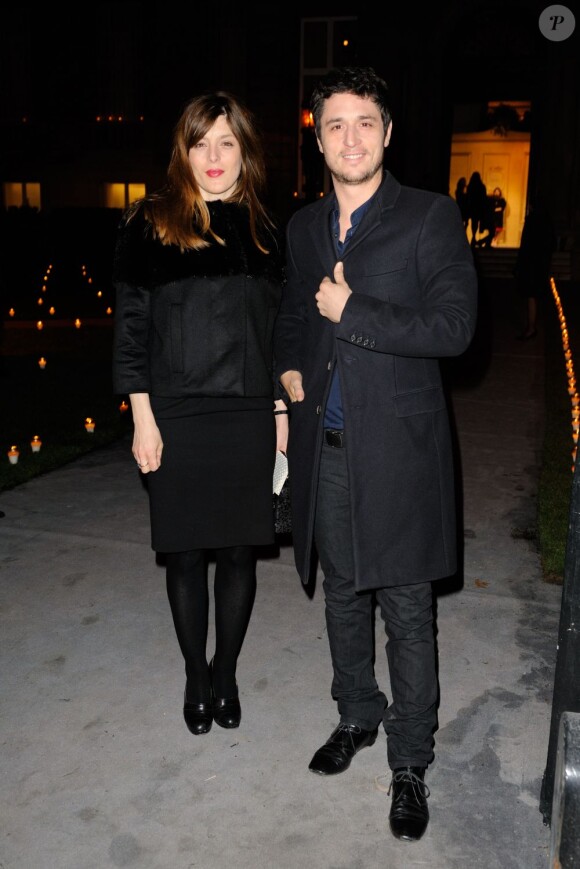 Valérie Donzelli et Jérémie Elkaïm lors de la soirée Dior Joaillerie à Paris, le 4 mars 2012.