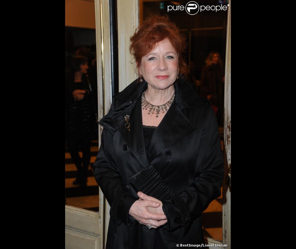 Eva Darlan le 4 mars 2012 lors du Galade charité Enfance Majuscule organisé à la salle Gaveau à ...