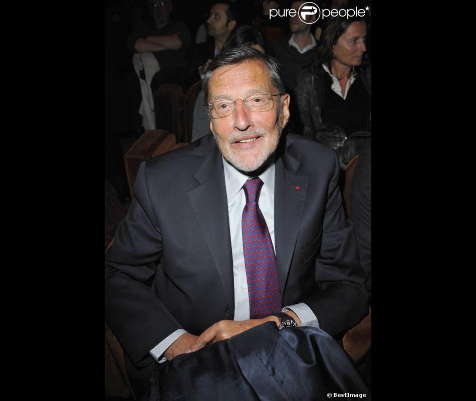 JeanClaude Camus lors de la Générale de la pièce Harold et Maude, au