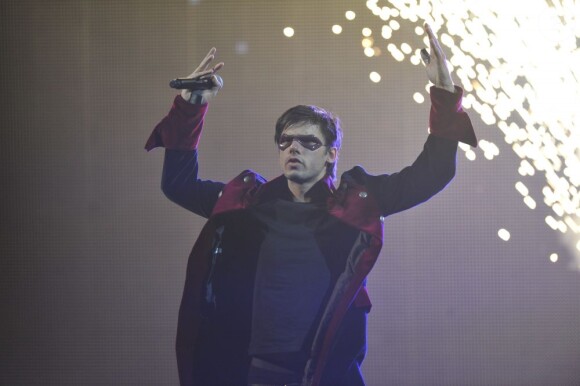 Orelsan lors des Victoires de la musique le 3 mars 2012
