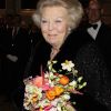 La reine Beatrix assistait le 11 mars 2012 à Amsterdam à un concert hommage aux grands pianistes.
Après la tragédie familiale qui a frappé la famille royale des Pays-Bas en février 2012 (le prince Friso, victime d'une avalanche, est tombé dans le coma), il a fallu se remettre au travail...