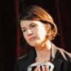 Irène Jacob lors d'une lecture de textes inédits de Tennessee Williams le 12 mars 2012 au Théâtre du Châtelet