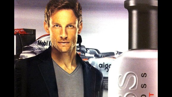 Jenson Button : le beau champion de Formule 1 devient une virile égérie beauté