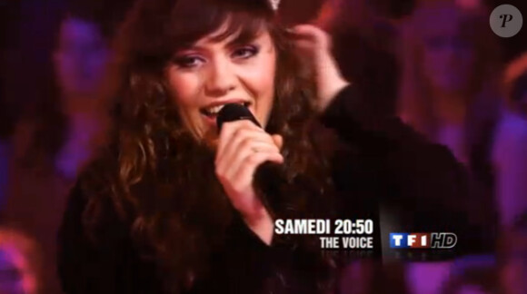 Al.Hy dans la bande-annonce de The Voice le samedi 24 mars 2012 sur TF1