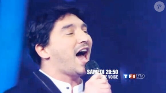 Atef dans la bande-annonce de The Voice le samedi 24 mars 2012 sur TF1