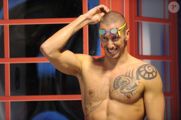Frédérick Bousquet le 19 mars à Dunkerque lors des championnats de France de natation